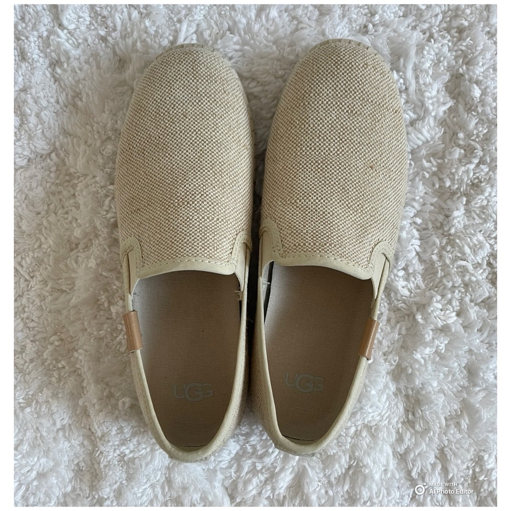 UGG Luciah Natural Slip-On Shoes - Picture 2 of 8